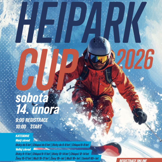 VÝSLEDKY ZÁVODŮ HEIPARKCUP ZIMA 2026