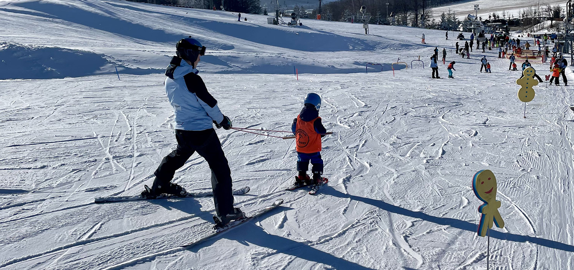 Ski                                     from an early age